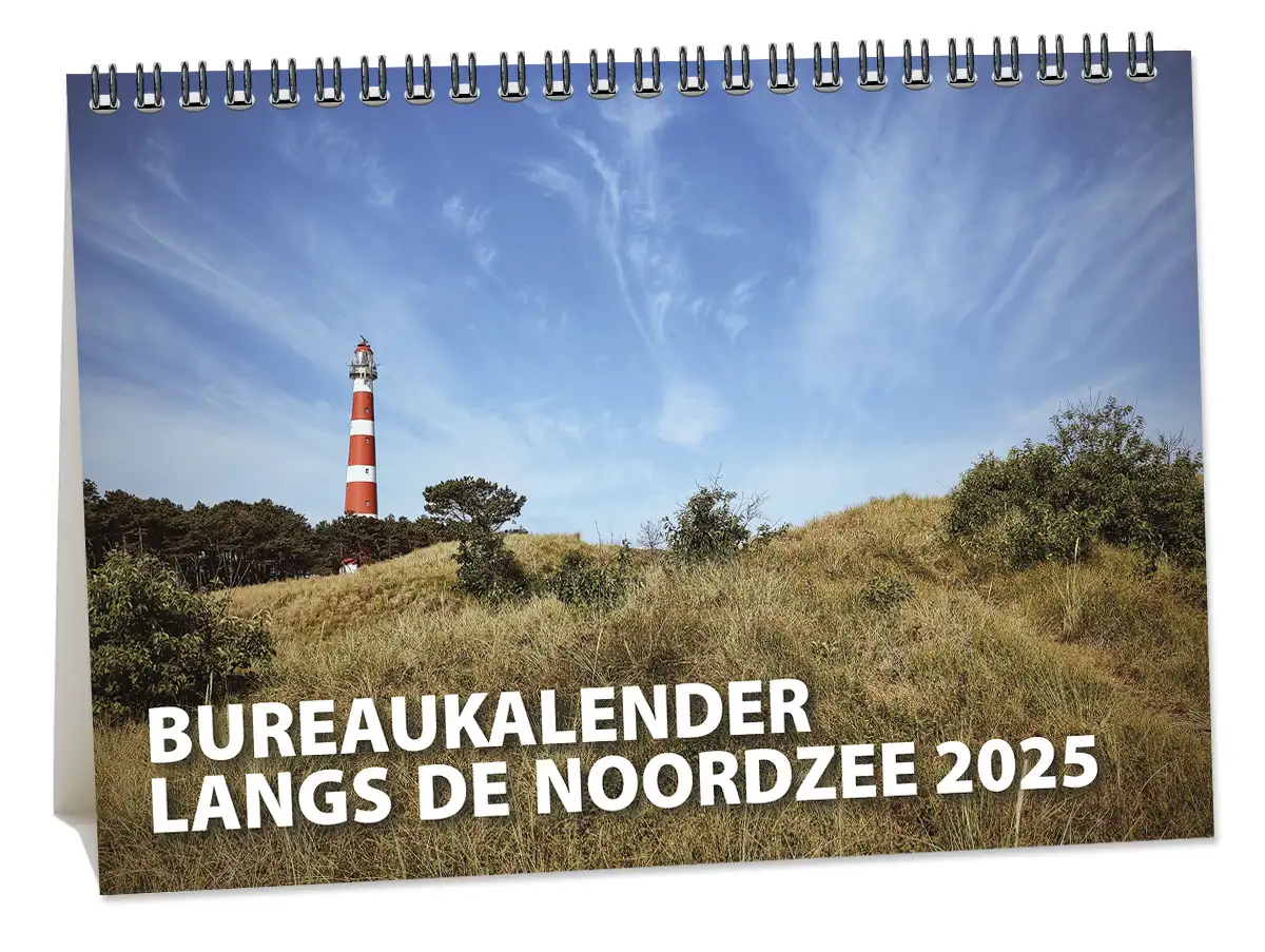 A5 Bureaukalenders Langs de Noordzee 2025