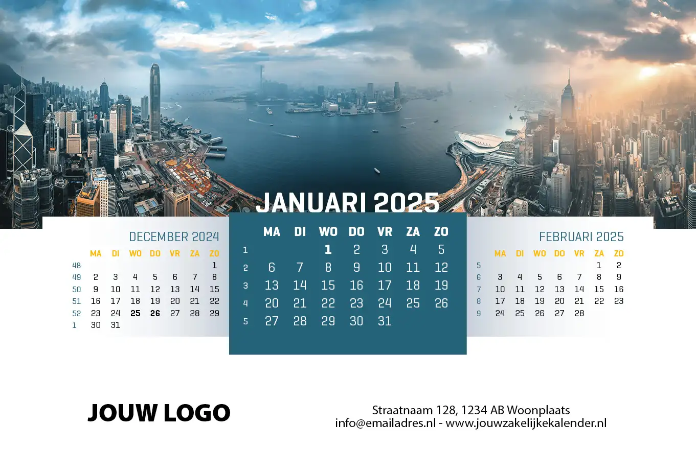 Wandkalender Panorama 2025